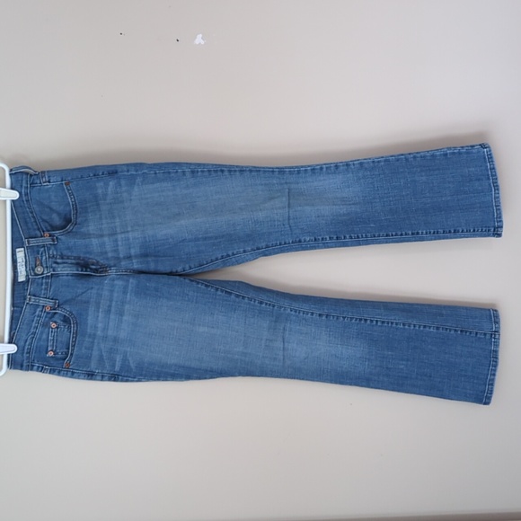 Levi's 515 Boot Cut Jeans 4M Blue Pockets - Picture 12 of 16